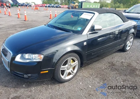 2007 Audi A4 2.0T from USA, damaged, VIN WAUDF48HX7K034847